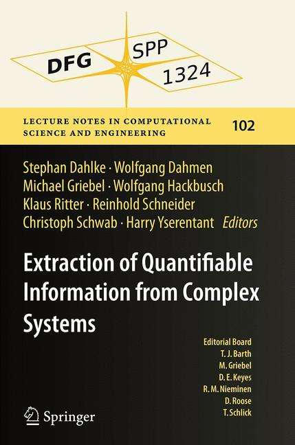 Extraction of Quantifiable Information from Complex Systems, Buch