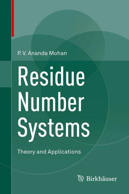 P. V. Ananda Mohan: Residue Number Systems, Buch