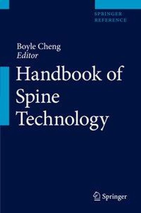 Handbook of Spine Technology, Buch