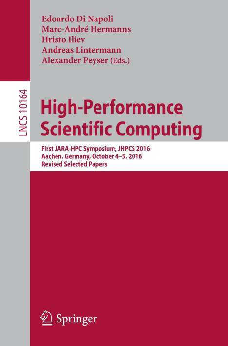 High-Performance Scientific Computing, Buch