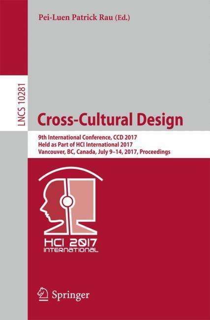 Cross-Cultural Design, Buch