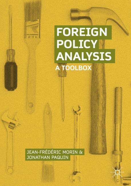 Jonathan Paquin: Foreign Policy Analysis, Buch
