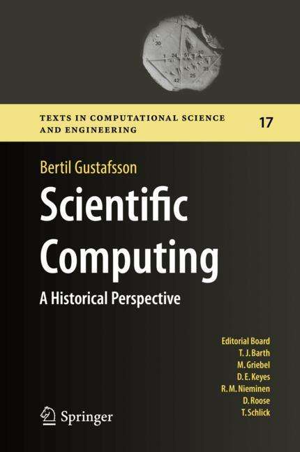 Bertil Gustafsson: Scientific Computing, Buch