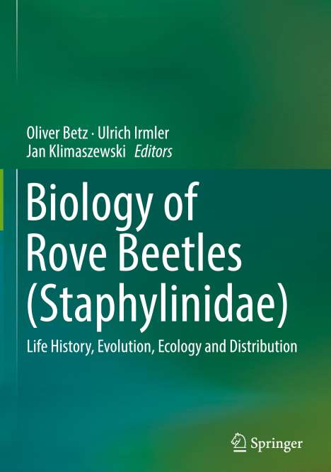 Biology of Rove Beetles (Staphylinidae), Buch