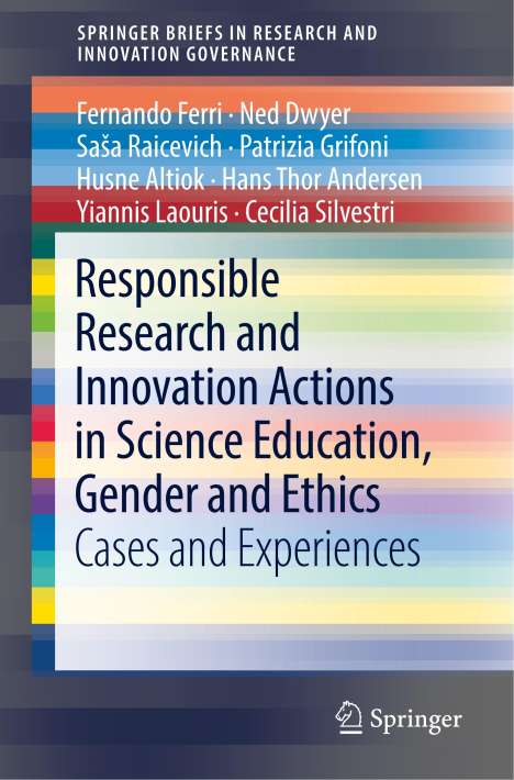 Yiannis Laouris: Responsible Research and Innovation Actions in Science Education, Gender and Ethics, Buch