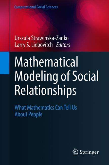 Mathematical Modeling of Social Relationships, Buch