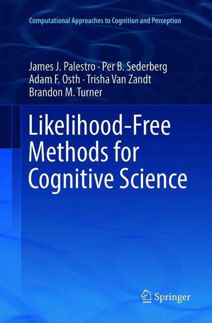 James J. Palestro: Likelihood-Free Methods for Cognitive Science, Buch