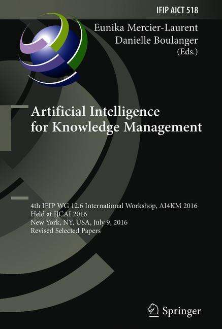 Artificial Intelligence for Knowledge Management, Buch