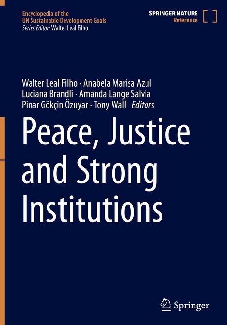 Peace, Justice and Strong Institutions, Buch
