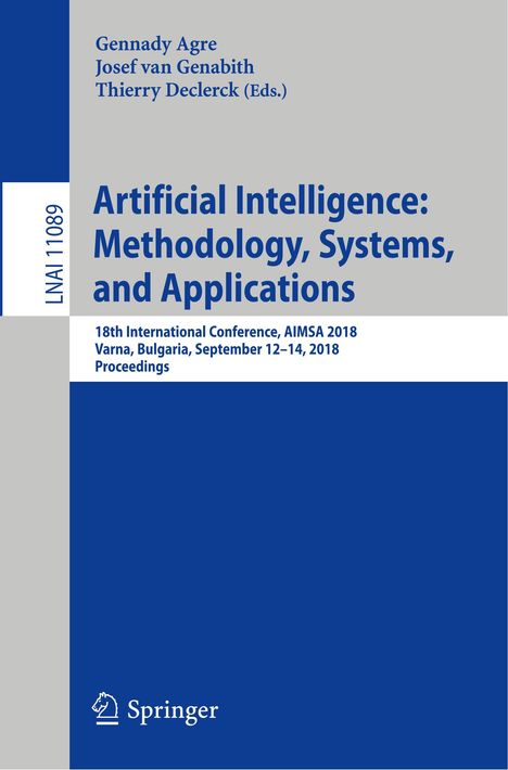 Artificial Intelligence: Methodology, Systems, and Applications, Buch