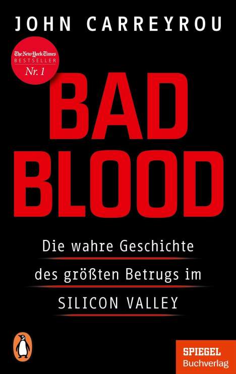 John Carreyrou: Bad Blood, Buch