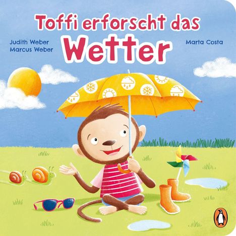 Judith Weber: Toffi erforscht das Wetter, Buch