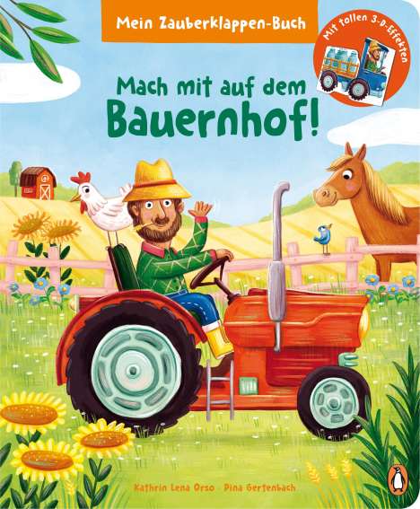 Kathrin Lena Orso: Mein Zauberklappen-Buch - Mach mit auf dem Bauernhof!, Buch