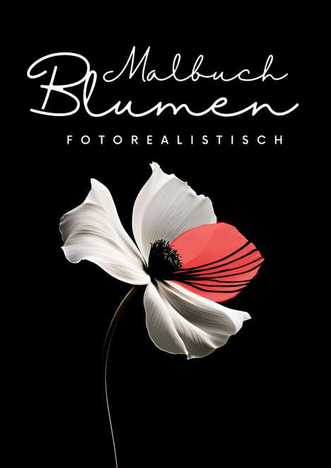 Nora Milles: Malbuch Blumen Fotorealistisch, Buch