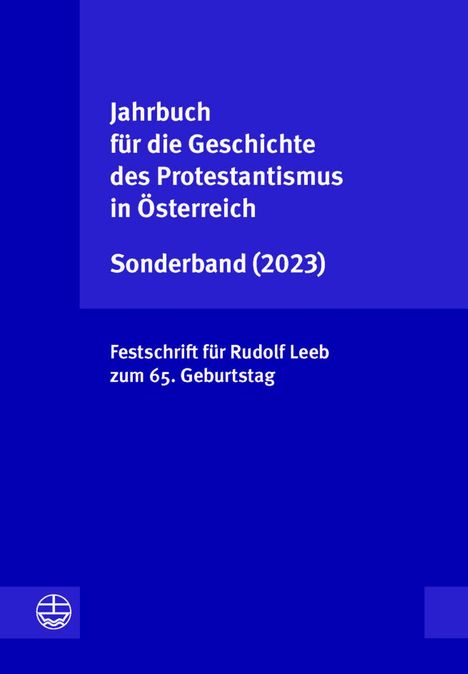 Jahrbuch Geschichte Protestantismus Österr./Sonderbd., Buch