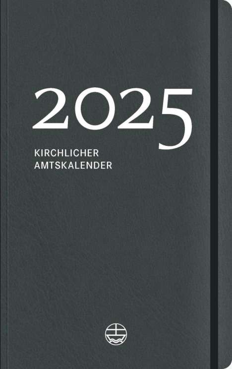 Kirchlicher Amtskalender 2025 - grau, Buch