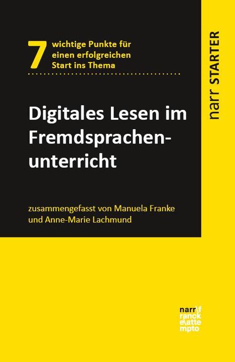 Manuela Franke: Digitales Lesen im Fremdsprachenunterricht, Buch
