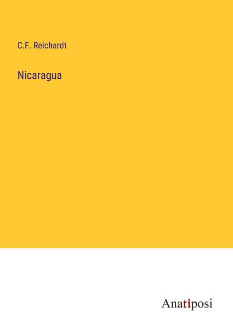 C. F. Reichardt: Nicaragua, Buch