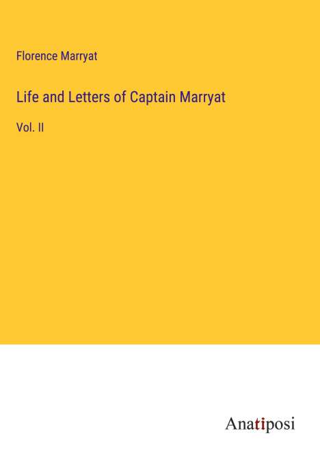 Florence Marryat: Life and Letters of Captain Marryat, Buch