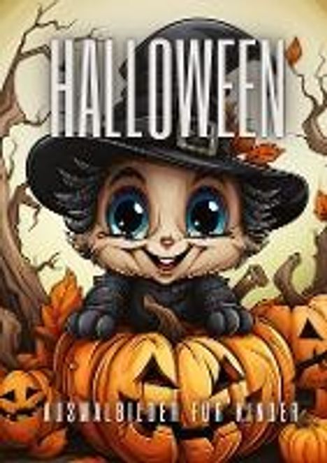 Diana Kluge: Halloween - Ausmalbilder für Kinder, Buch