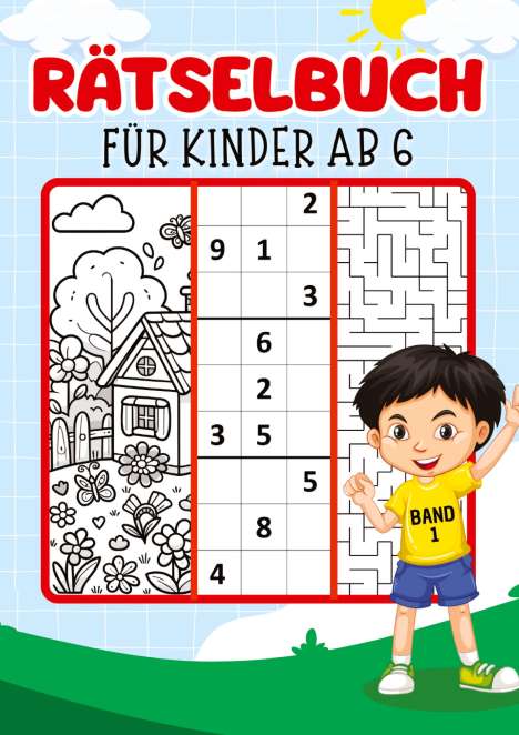 Kindery Verlag: Rätselbuch für Kinder - Band 1, Buch