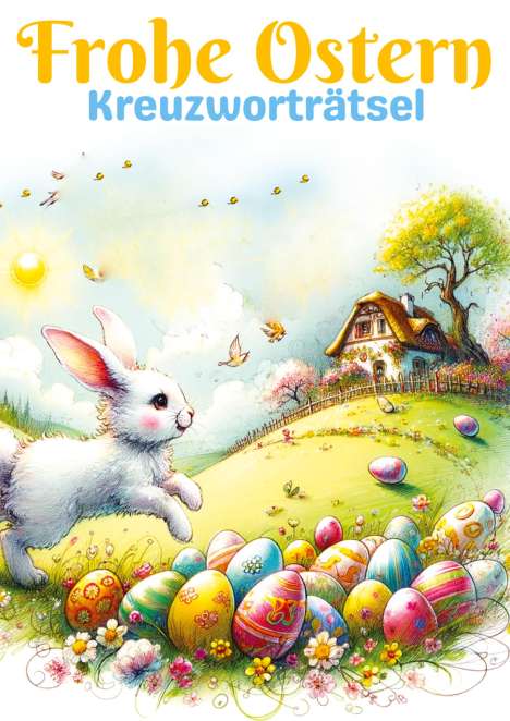 Isamrätsel Verlag: Frohe Ostern - Kreuzworträtsel | Ostergeschenk, Buch