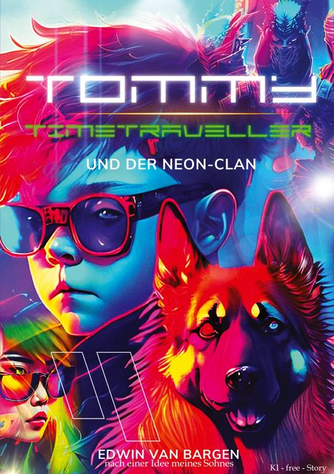 Edwin van Bargen: Tommy Timetraveller und der Neon-Clan, Buch
