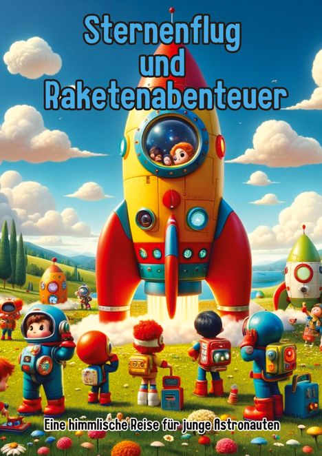 Maxi Pinselzauber: Sternenflug und Raketenabenteuer, Buch