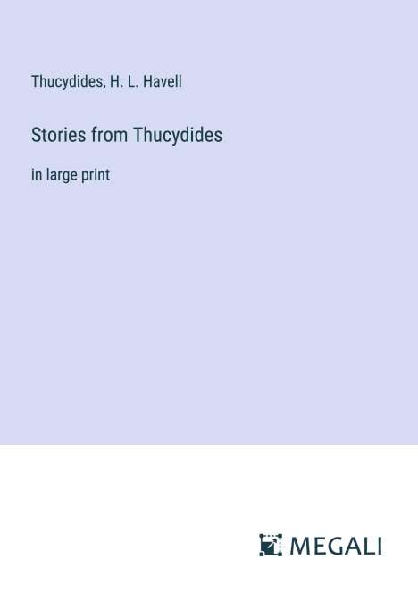 Thucydides: Stories from Thucydides, Buch