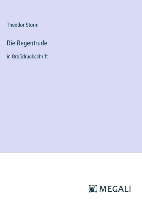 Theodor Storm: Die Regentrude, Buch