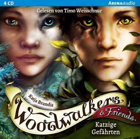 Woodwalkers &amp; Friends-Katzige Gefährten Bd.1, 4 CDs