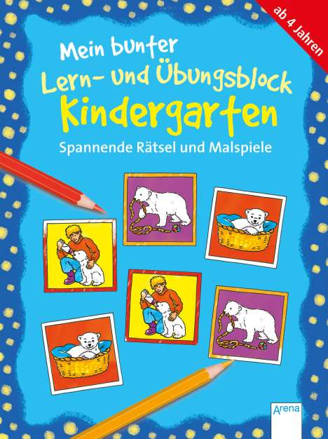 Friederike Barnhusen: Spannende Rätsel und Malspiele, Buch