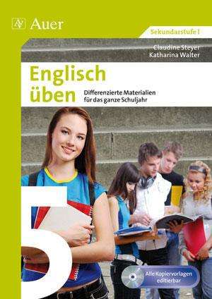 Katharina Walter: Englisch üben Klasse 5, inkl. CD-Rom, Buch