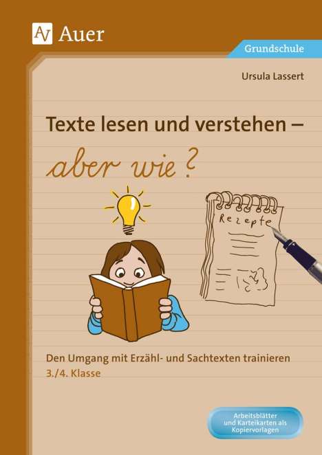 Ursula Lassert: Texte lesen und verstehen - aber wie?, Buch