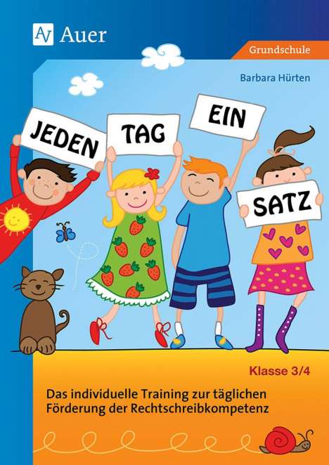 Barbara Hürten: Jeden Tag ein Satz - Klasse 3/4, Buch