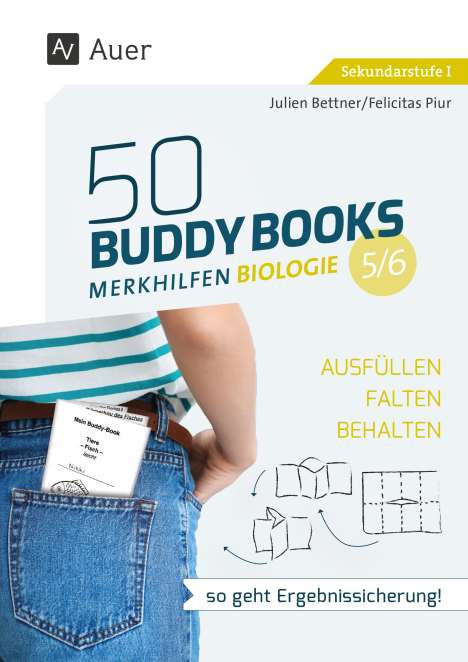 Julien Bettner: 50 Buddy Books - Merkhilfen Biologie Klassen 5-6, Buch