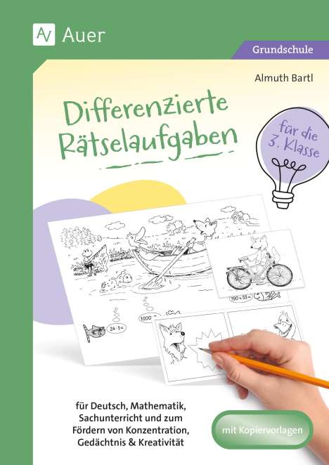 Almuth Bartl: Differenzierte Rätselaufgaben für die 3. Klasse, Buch