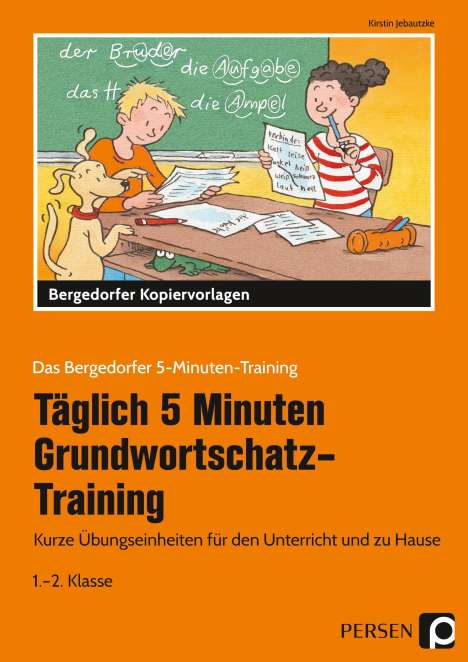 Kirstin Jebautzke: Tägl. 5 Min. Grundwortschatz-Training, Buch
