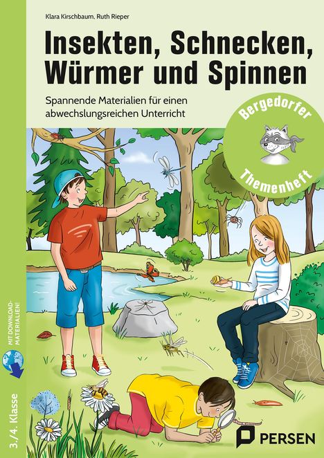 Klara Kirschbaum: Insekten, Schnecken, Würmer und Spinnen, 1 Buch und 1 Diverse