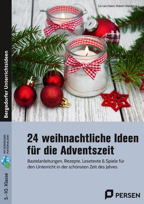 Liv van Halen: 24 weihnachtliche Ideen für die Adventszeit, 1 Buch und 1 Diverse