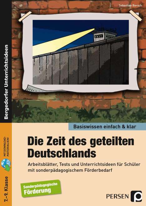 Sebastian Barsch: Zeit des geteilten Deutschlands - einfach &amp; klar, 1 Buch und 1 Diverse