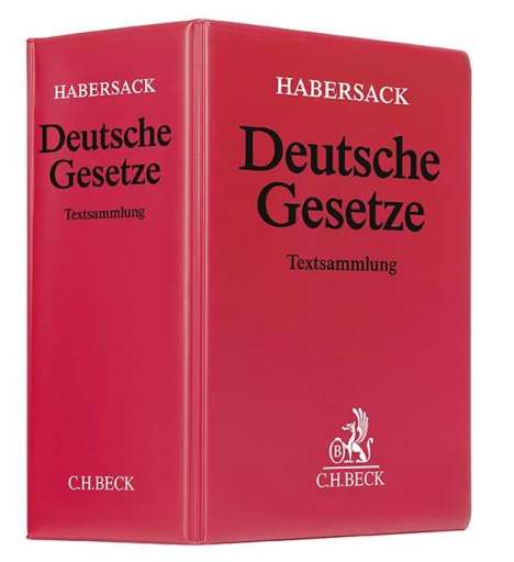 Deutsche Gesetze (ohne Fortsetzungsnotierung). Inkl. 158. Ergänzungslieferung, Buch