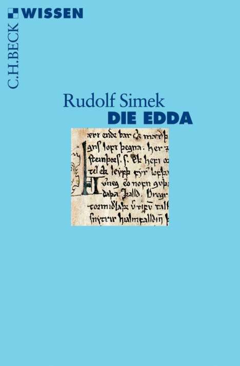 Rudolf Simek: Die Edda, Buch