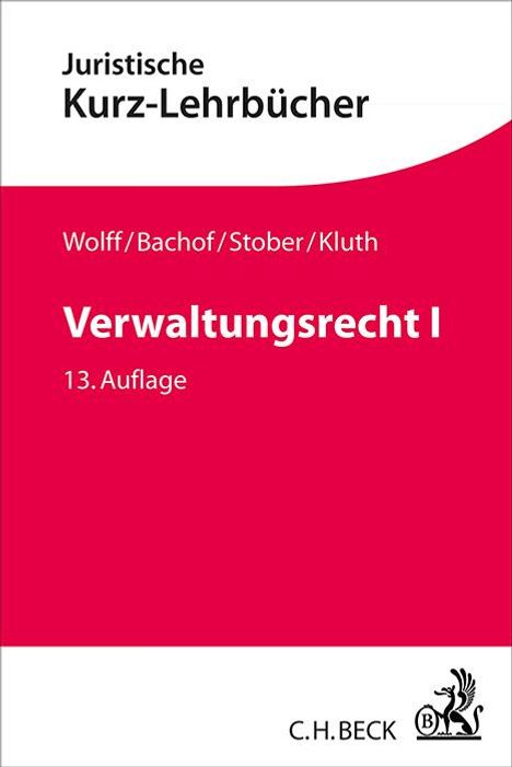 Hans J. Wolff: Verwaltungsrecht Bd. 1, Buch