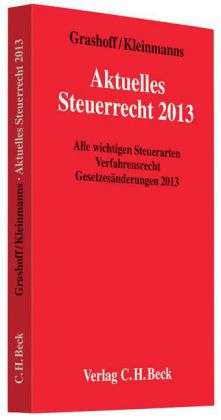 Dietrich Grashoff: Aktuelles Steuerrecht 2014, Buch