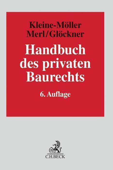 Handbuch des privaten Baurechts, Buch