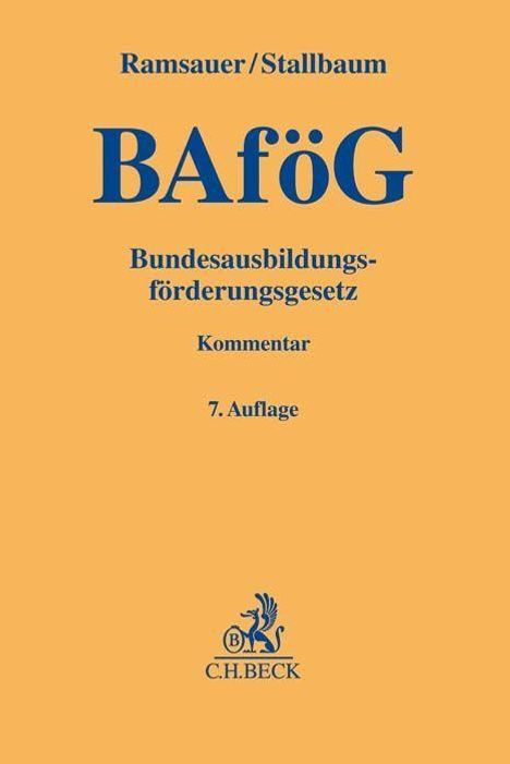 Ulrich Ramsauer: Ramsauer, U: Bundesausbildungsförderungsgesetz, Buch