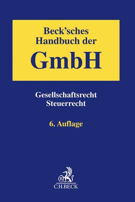 Beck'sches Handbuch der GmbH, Buch