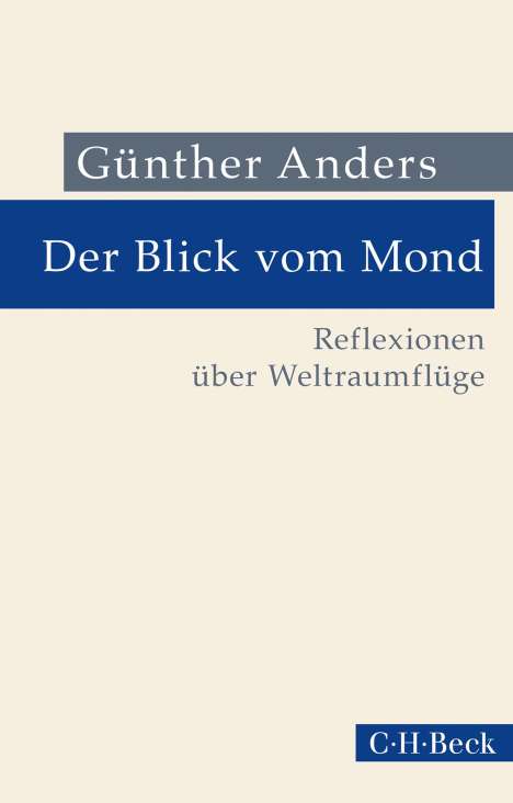 Günther Anders: Der Blick vom Mond, Buch