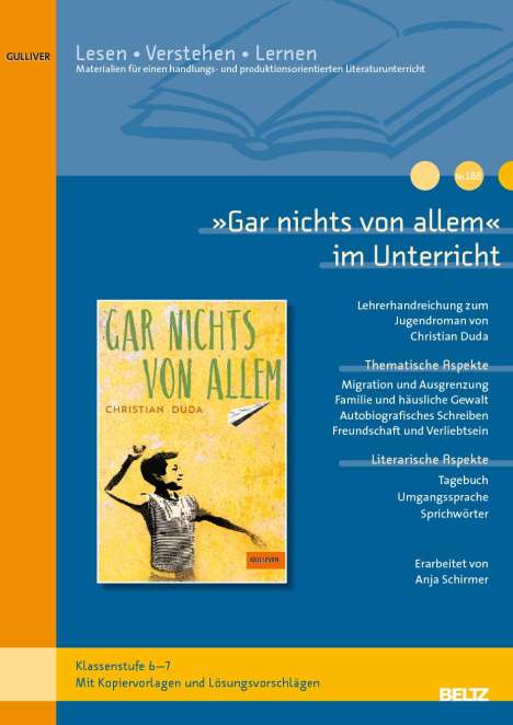 Anja Schirmer: Schirmer, A: »Gar nichts von allem« im Unterricht, Buch